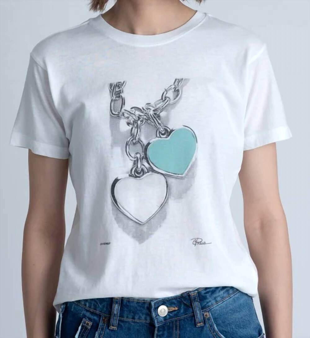 NEW CPRESS STUDIO charmed tee in whute